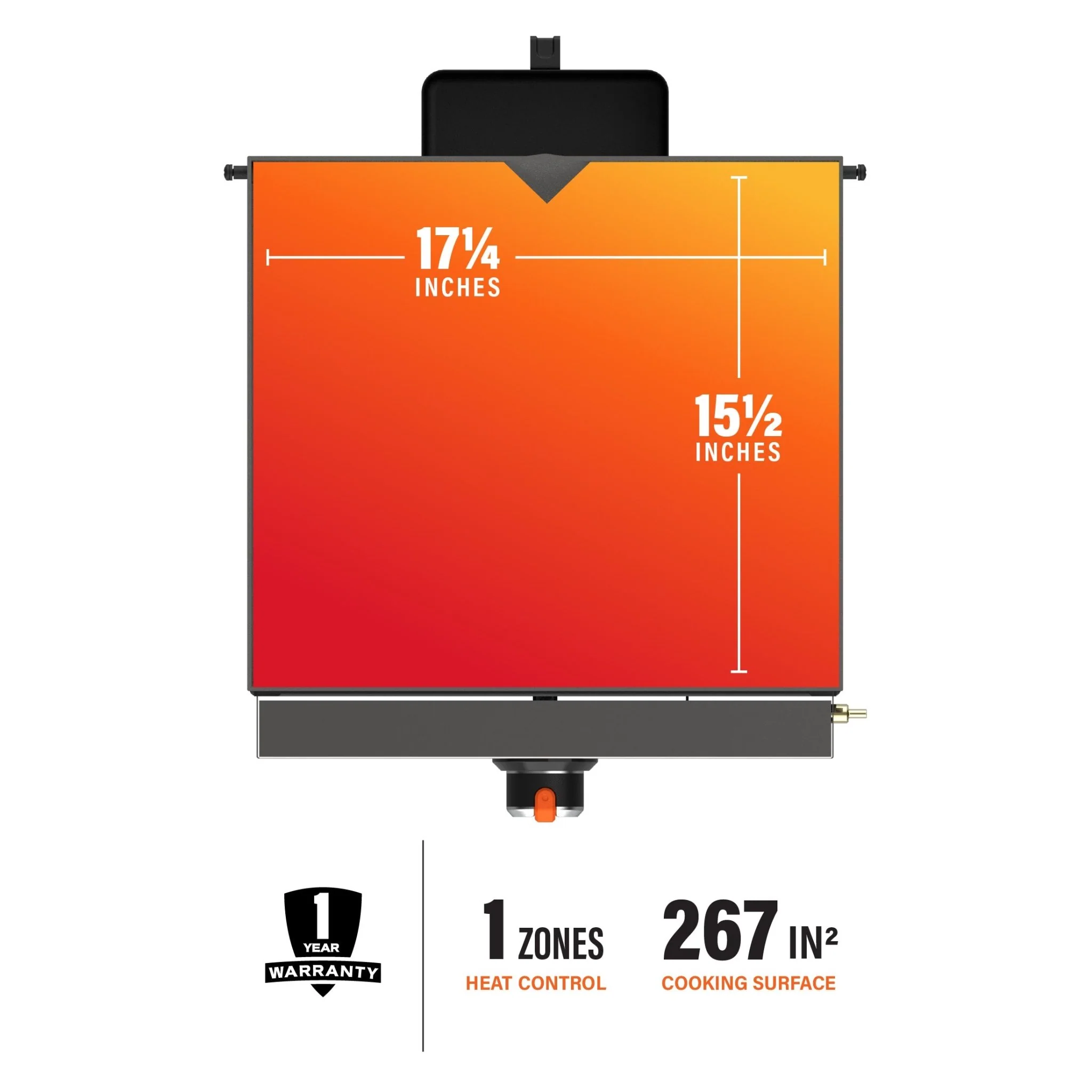 17" Tabletop Griddle with Hood Bundle - Image 5