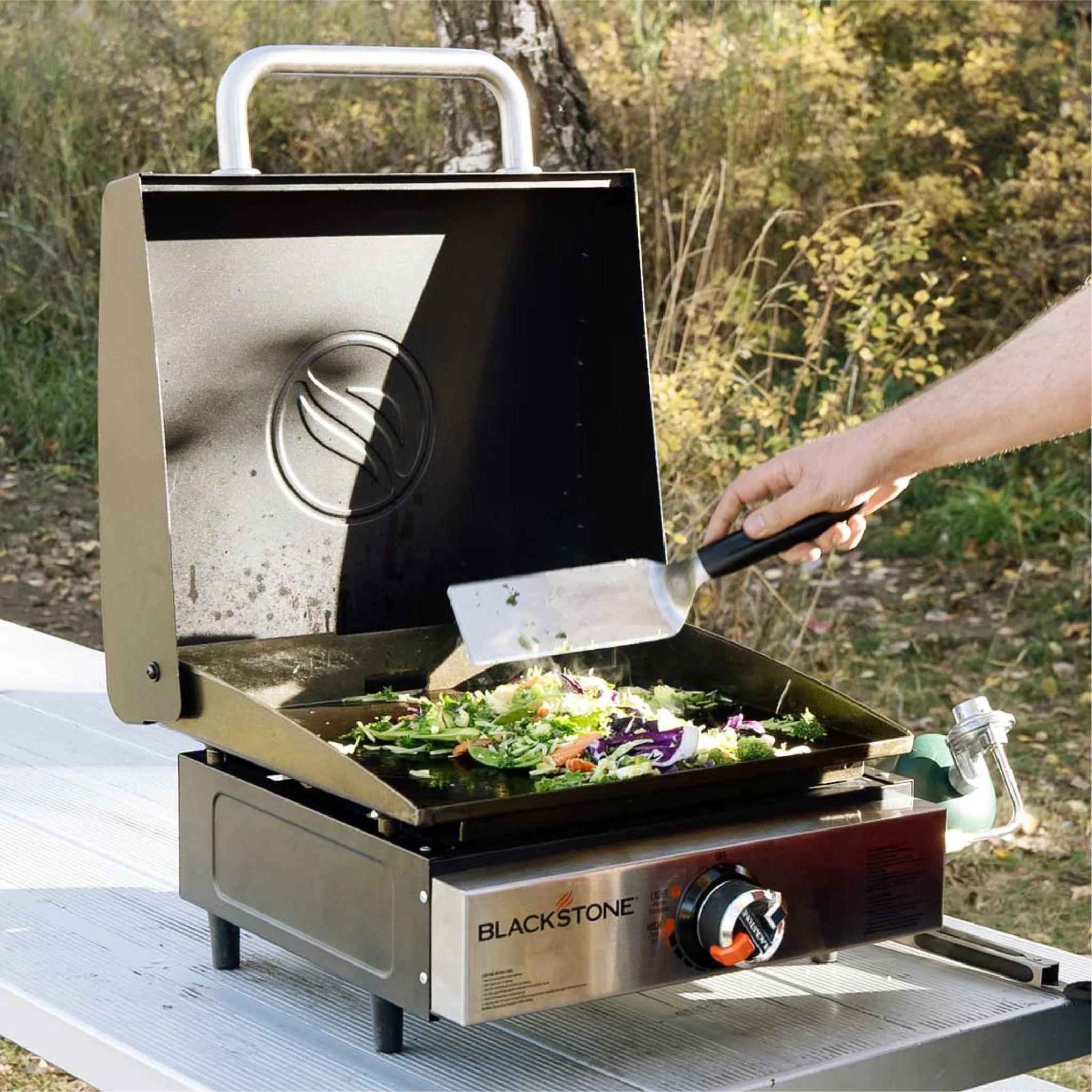 17" Tabletop Griddle with Hood Bundle - Image 7