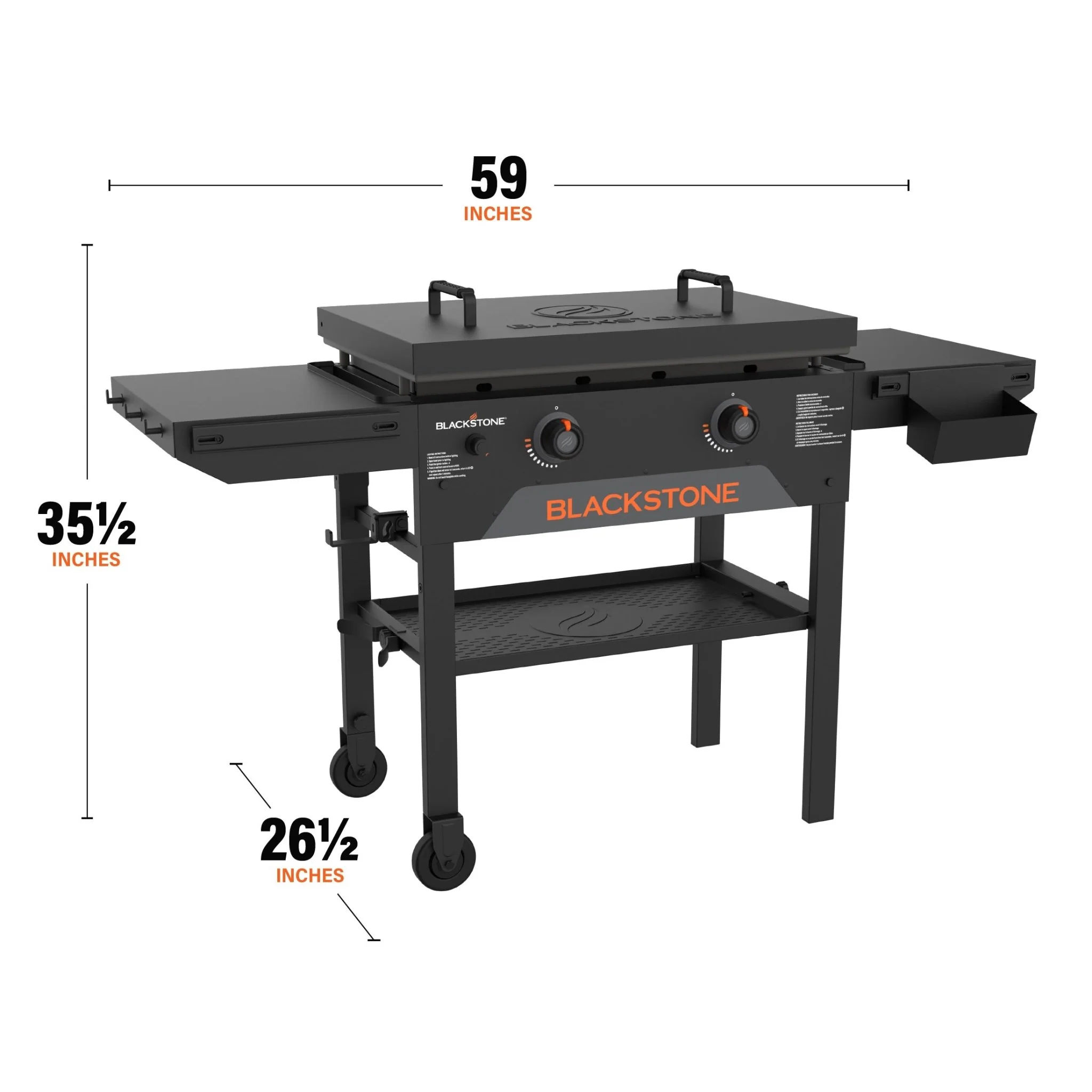 Exclusive - 28" Griddle with Hard Cover Bundle - Image 2