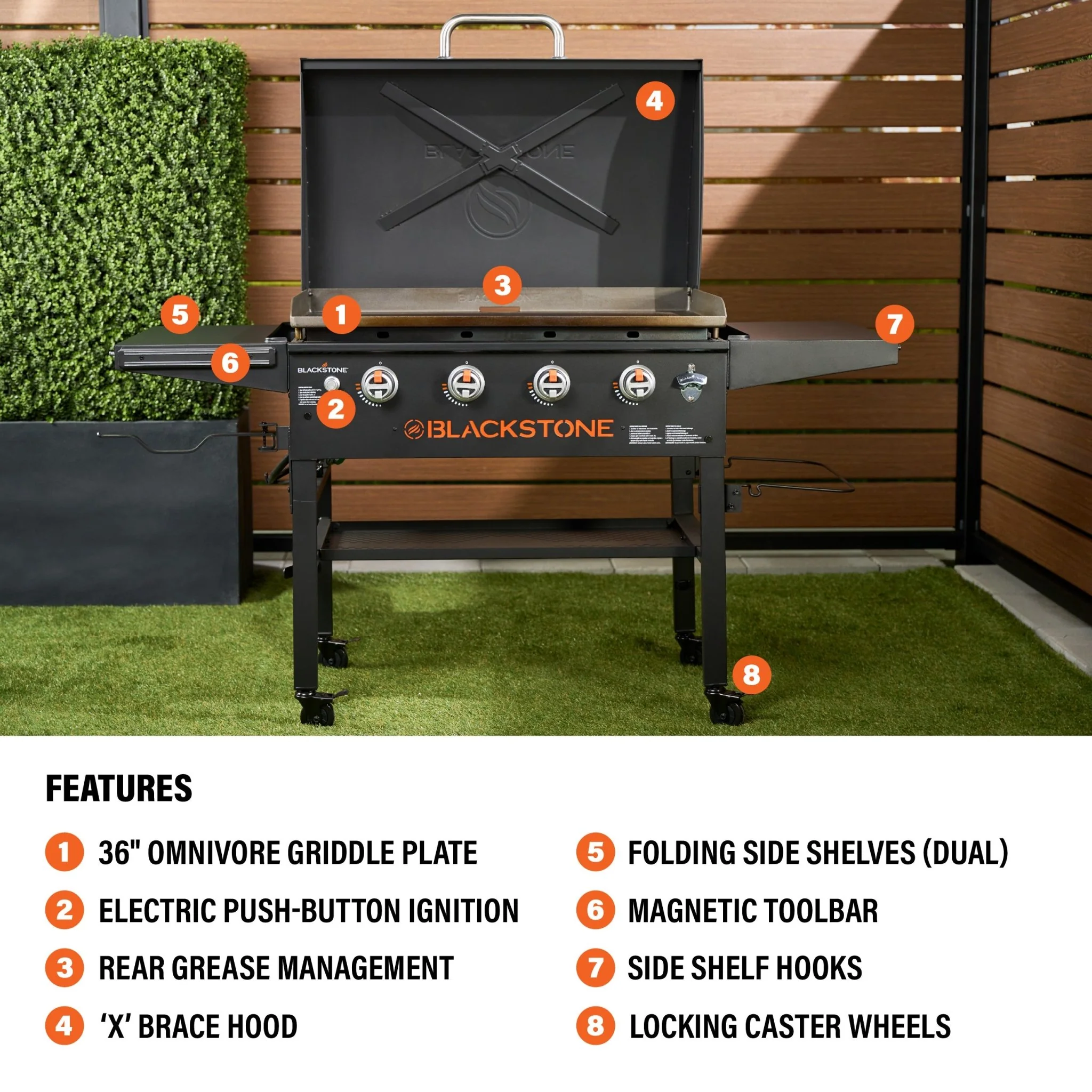 Original 36" Griddle with Hood - Image 4