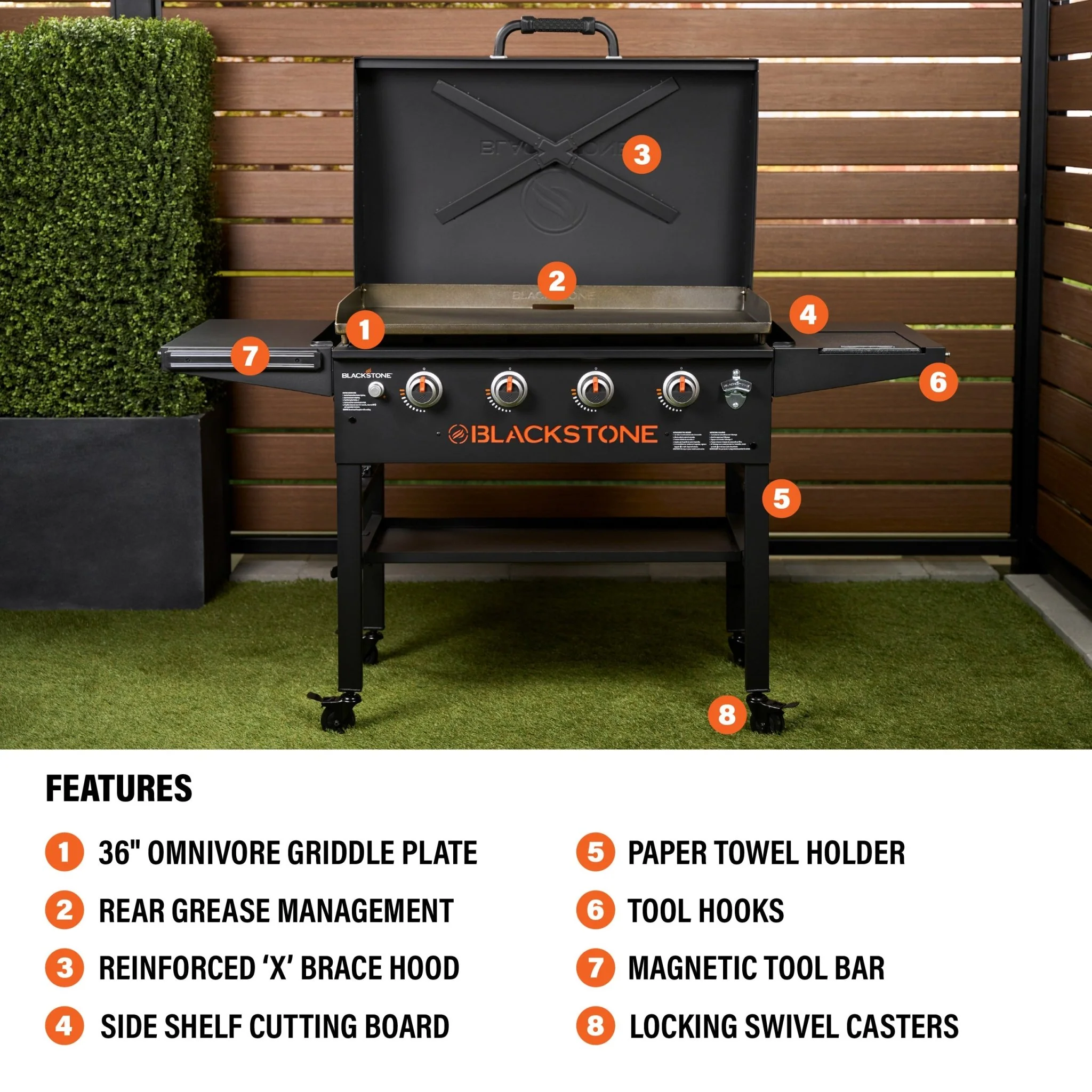 Original 36” Griddle with Hood (Natural Gas) - Image 4