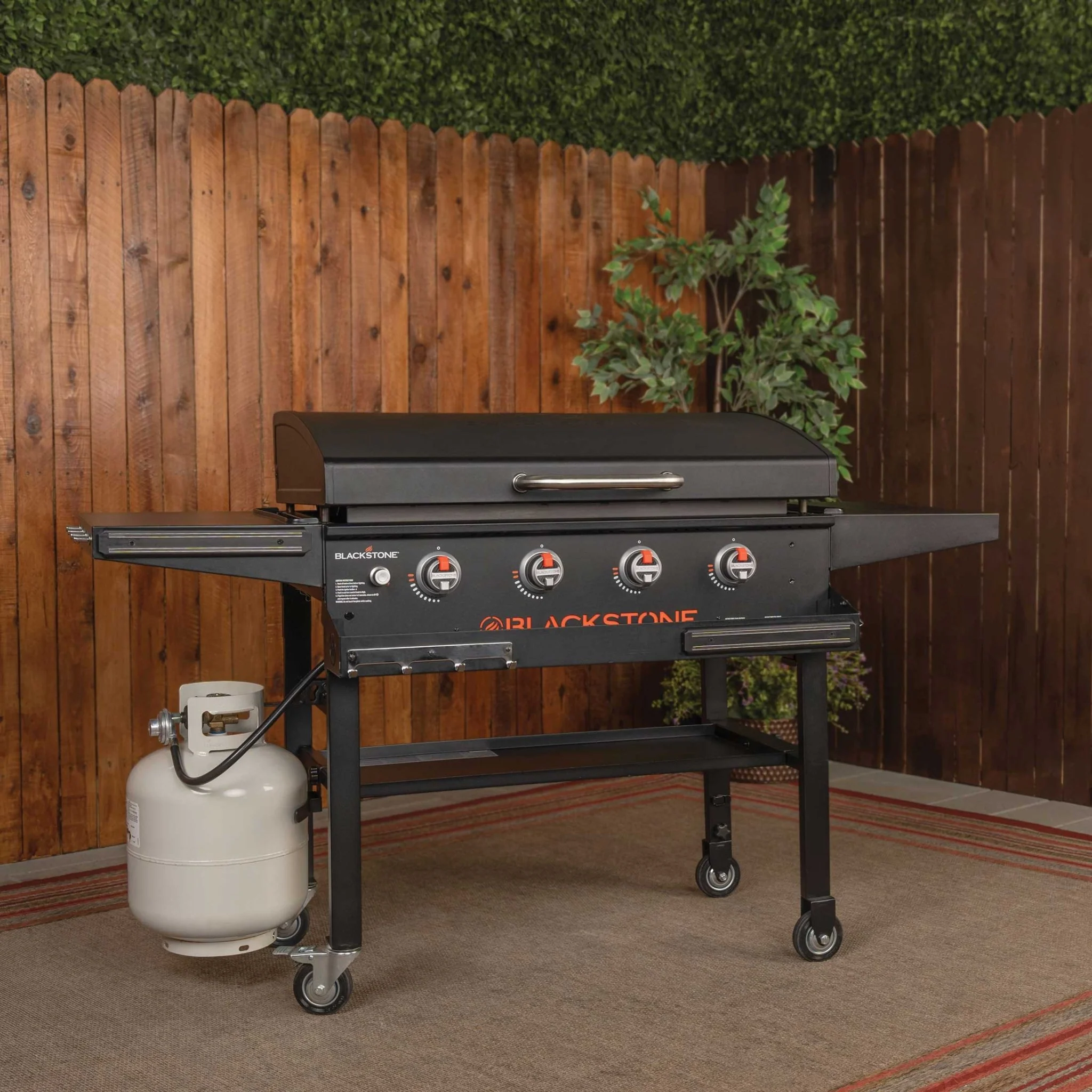 Original 36in Griddle W/Hood & Front shelf - Image 2