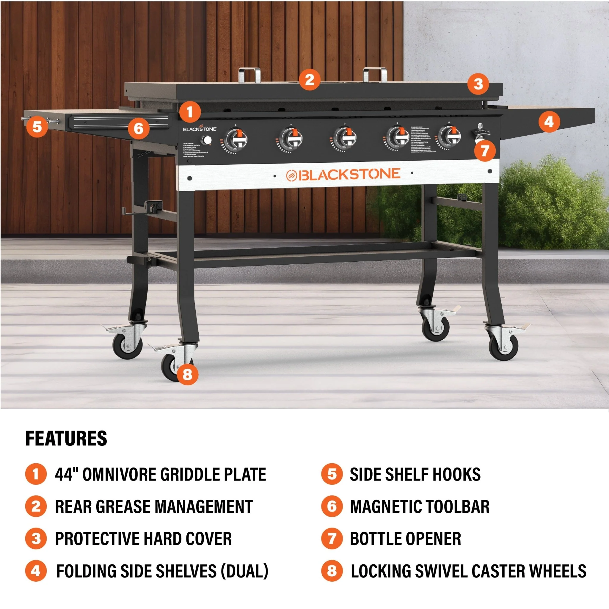 Original 44” Griddle with Hard Cover - Image 4