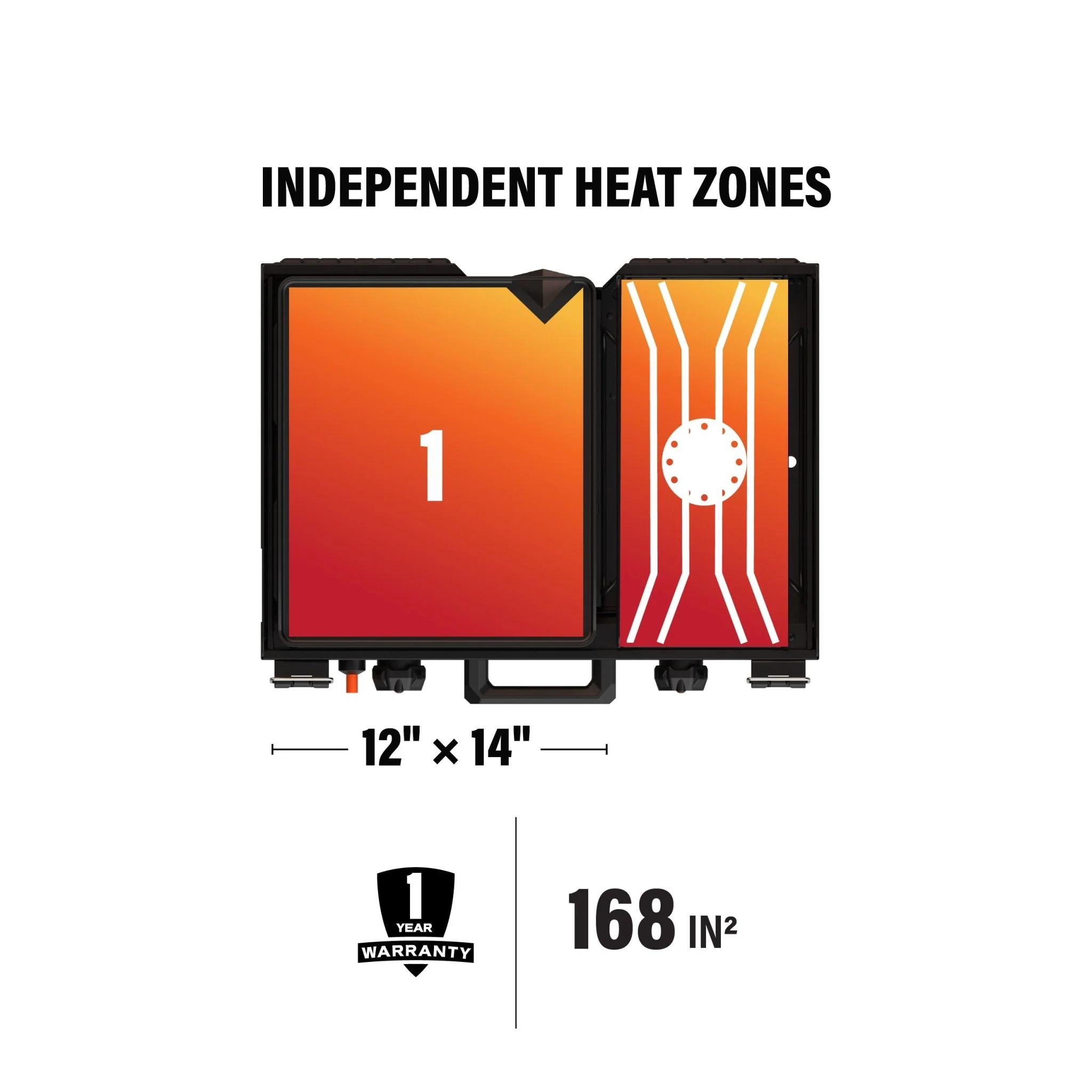 14" Griddle with Side Burner - Image 3