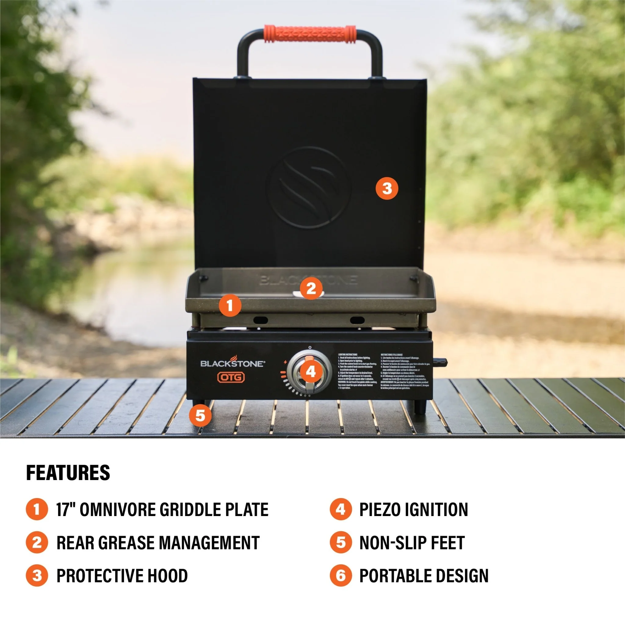 17" Tabletop Griddle with Hood Bundle - Image 4