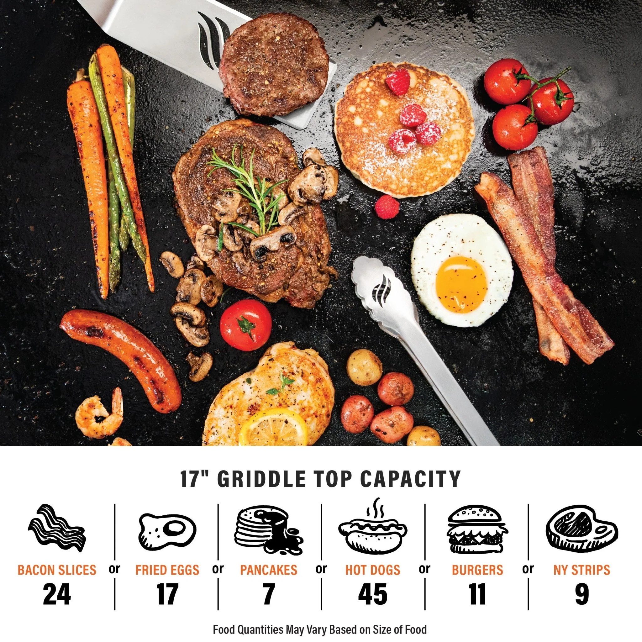 17" Tabletop Griddle with Hood Bundle - Image 9