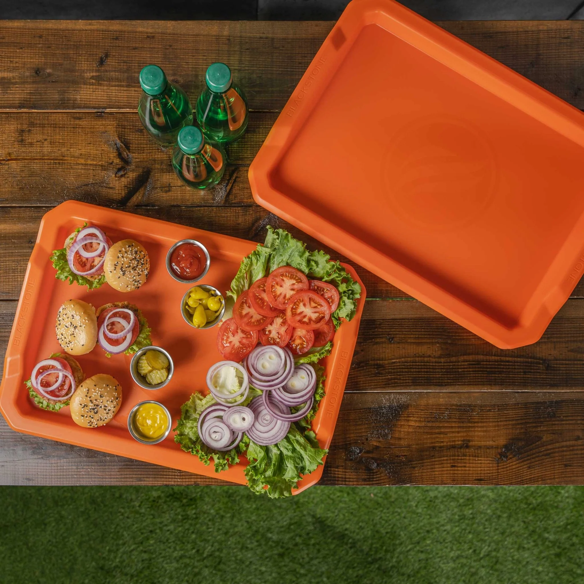 Serving Tray - Orange (2pack) - Image 3