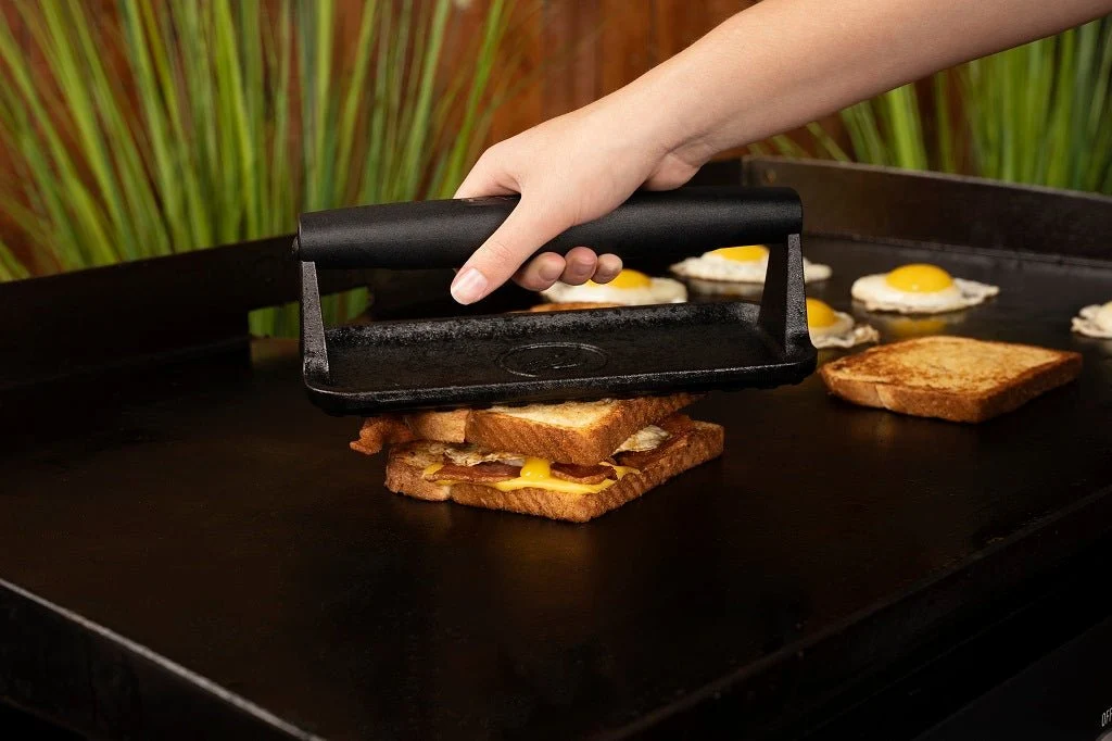 Small Cast Iron Griddle Press - Image 3