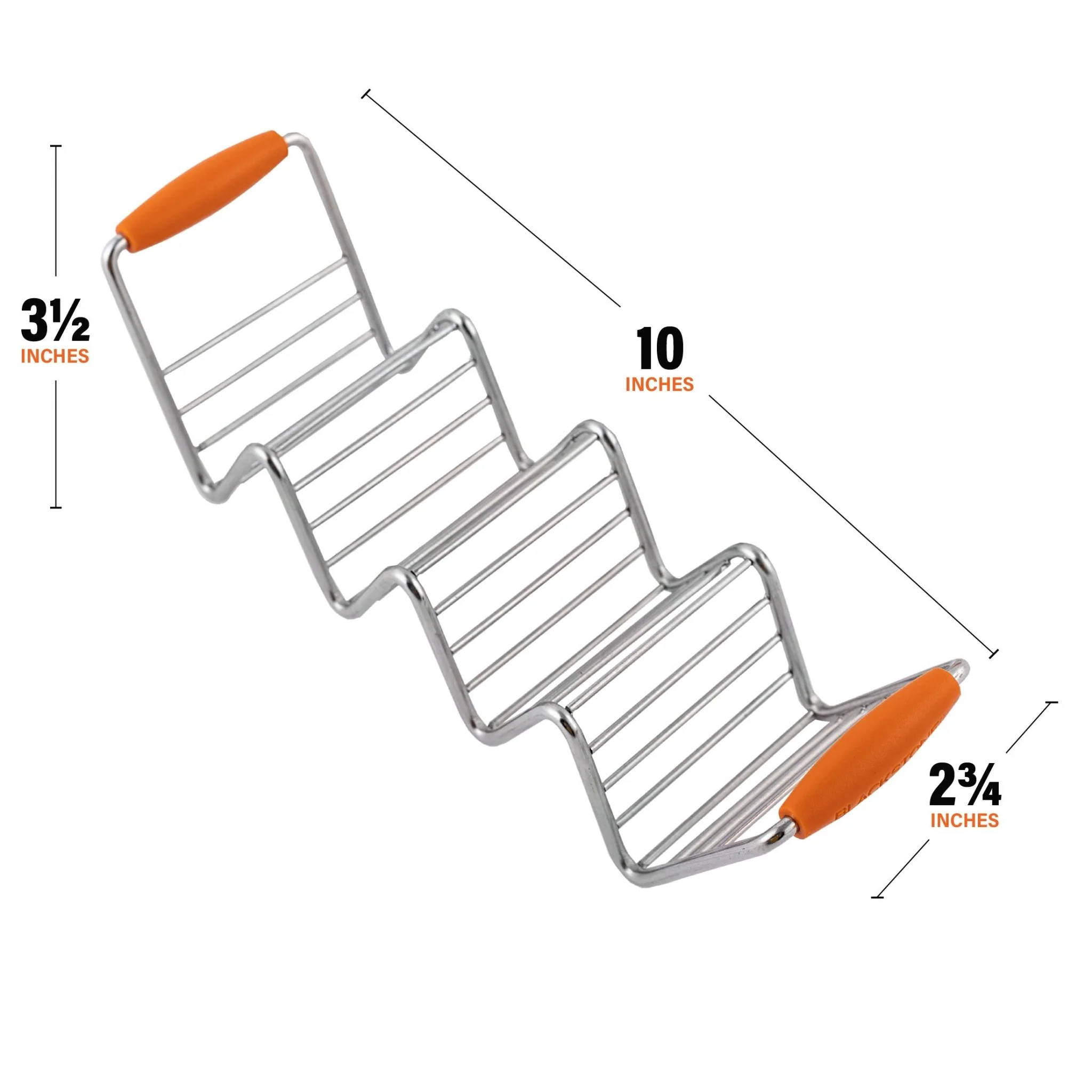 Small taco tray with silicone handles (qty 2). - Image 5